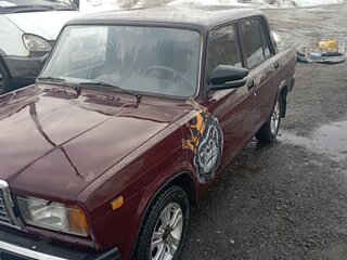 2008 Lada (ВАЗ) 2107, красный, 155000 рублей, вид 4