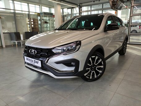 2026 Lada (ВАЗ) Vesta SW Cross I Рестайлинг (NG), серебристый, 2271000 рублей, вид 1