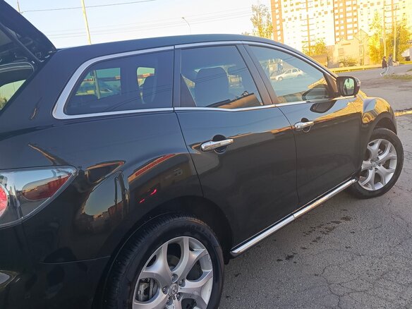 2010 Mazda CX-7 I Рестайлинг, чёрный, 800000 рублей - вид 2