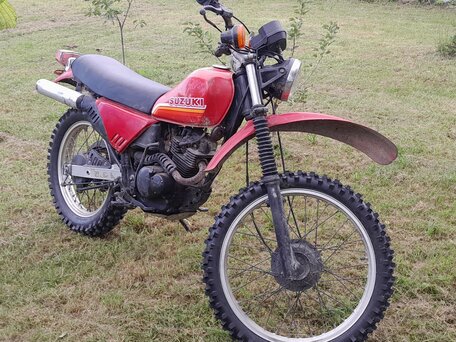 1991 Suzuki DR-Z 125, красный, 130000 рублей, вид 4