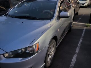 2008 Mitsubishi Lancer X, серебристый, 700000 рублей, вид 1