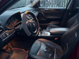 2011 BMW X3 28i xDrive II (F25), красный, 1400000 рублей, вид 5