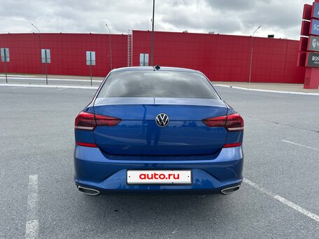 2021 Volkswagen Polo VI, синий, 1700000 рублей, вид 5