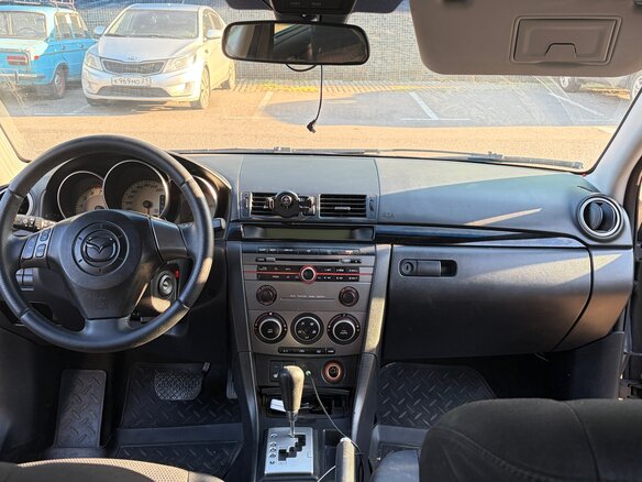 2008 Mazda 3 I (BK) Рестайлинг, серый, 550000 рублей - вид 8