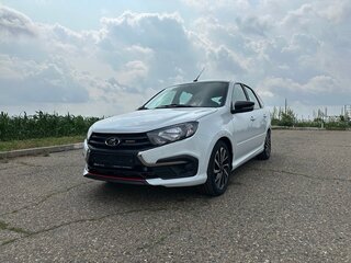 2024 Lada (ВАЗ) Granta Sport I Рестайлинг, белый, 1370000 рублей, вид 2