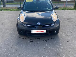 2007 Nissan Micra III (K12), чёрный, 395000 рублей, вид 2