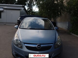 2008 Opel Corsa D, голубой, 450000 рублей, вид 1