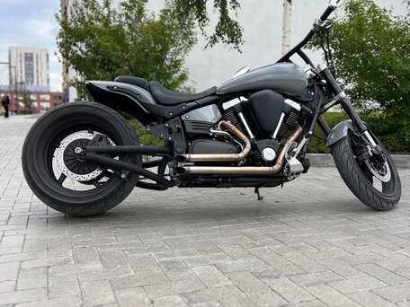 2005 Yamaha XV 1700 Warrior, серый, 1250000 рублей, вид 1
