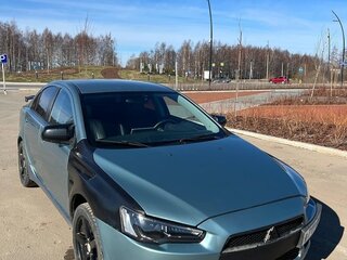 2008 Mitsubishi Lancer X, зелёный, 650000 рублей, вид 2