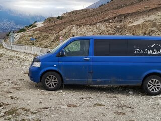 2006 Volkswagen Caravelle SWB 4MOTION T5, синий, 1050000 рублей, вид 5