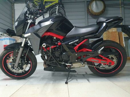 2013 CFMoto 650NK, чёрный, 305000 рублей, вид 1