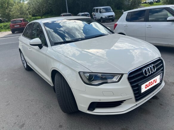 2014 Audi A3 III (8V), белый, 1600000 рублей - вид 7