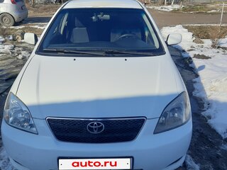 2003 Toyota Corolla IX (E120, E130), белый, 670000 рублей, вид 2