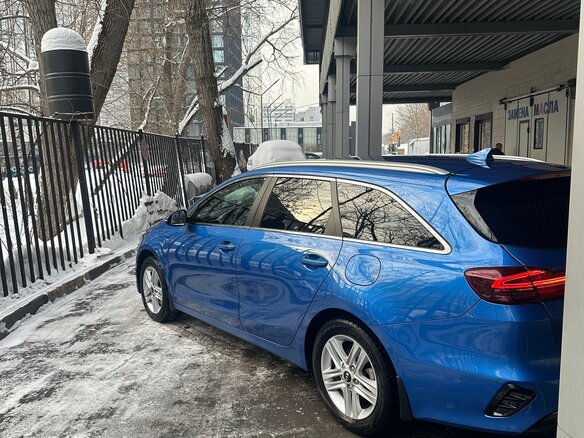 2019 Kia Ceed III, синий, 1600000 рублей - вид 5