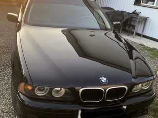 2001 BMW 5 серии 520i IV (E39) Рестайлинг, чёрный, 1200000 рублей, вид 1