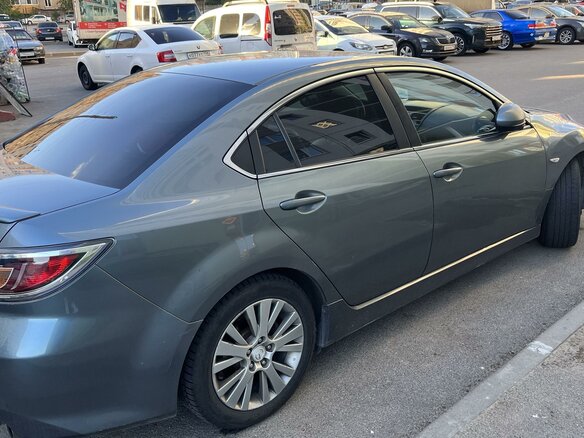 2012 Mazda 6 II (GH) Рестайлинг, серый, 650000 рублей - вид 1