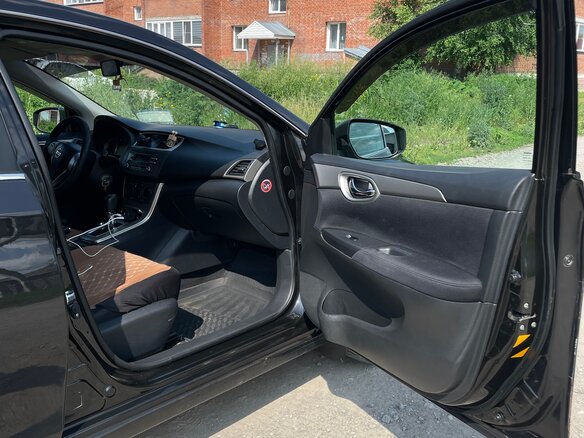 2015 Nissan Sentra VII (B17), чёрный, 850000 рублей - вид 14