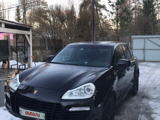 2008 Porsche Cayenne Turbo S I Рестайлинг (957), чёрный, 2650000 рублей, вид 3