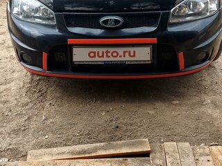 2010 Lada (ВАЗ) Kalina I, чёрный, 480000 рублей, вид 1