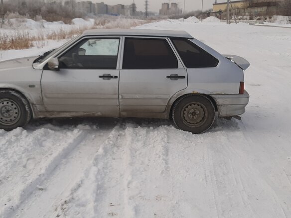 2008 Lada (ВАЗ) 2114, серебристый, 140000 рублей - вид 6