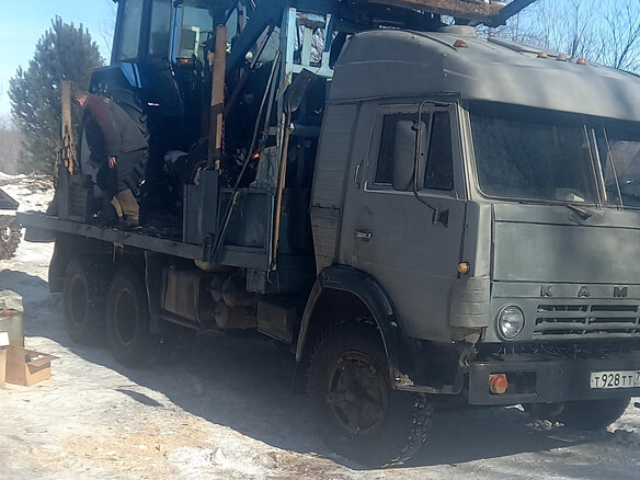 1989 КамАЗ 53212, серый - вид 6