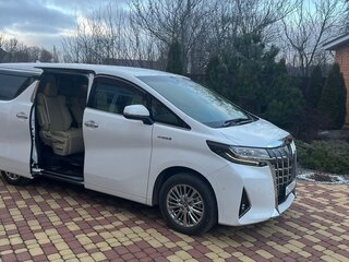 2020 Toyota Alphard III Рестайлинг, белый, 5850000 рублей, вид 2
