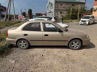 2005 Hyundai Accent ТагАЗ II, бежевый, 370000 рублей, вид 3