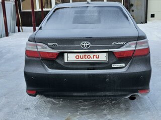 2016 Toyota Camry VII (XV50) Рестайлинг, чёрный, 2250000 рублей, вид 3