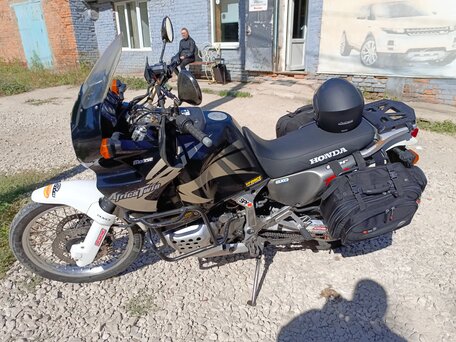 1996 Honda XRV 750 Africa Twin, чёрный, 450000 рублей, вид 5
