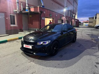 2019 BMW 3 серии 330i xDrive VII (G2x), чёрный, 3500000 рублей, вид 2