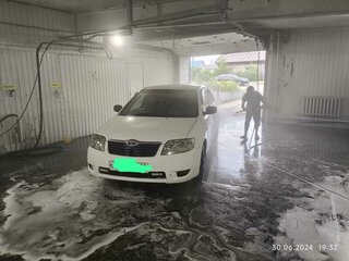 2005 Toyota Corolla IX (E120, E130) Рестайлинг, белый, 500000 рублей, вид 2
