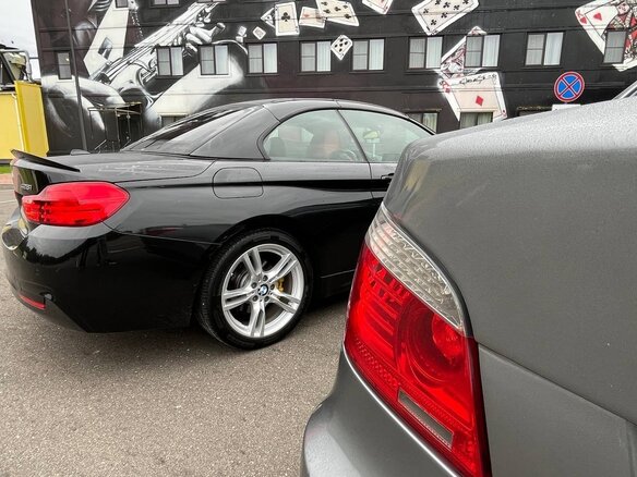 2015 BMW 4 серии 428i F32/F33/F36, чёрный, 2000000 рублей - вид 8