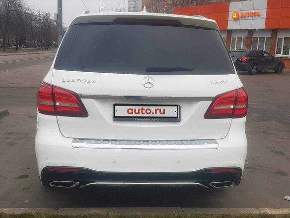 2016 Mercedes-Benz GLS 350 d I (X166), белый - вид 2