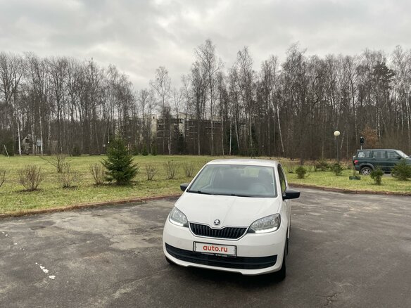 2018 Skoda Citigo I Рестайлинг, белый - вид 4