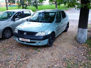 2006 Renault Logan I, зелёный, 130000 рублей, вид 1