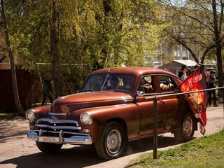 1957 ГАЗ М-20 «Победа», коричневый, 3500000 рублей, вид 2