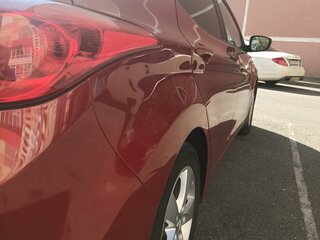 2012 Hyundai Elantra V (MD), красный, 1150000 рублей, вид 5