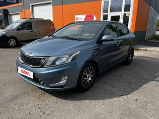 2011 Kia Rio 4-speed III, голубой, 960000 рублей, вид 1