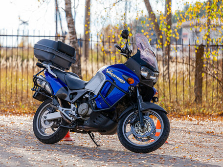 2001 Honda XL1000V Varadero, синий, 500000 рублей, вид 1