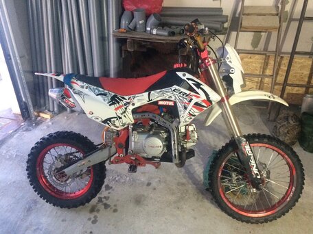 2019 Motoland CRF125, красный, 61000 рублей, вид 1
