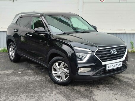 2021 Hyundai Creta II, чёрный, 2020000 рублей, вид 3