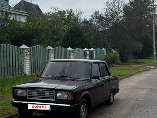 2007 Lada (ВАЗ) 2107, пурпурный, 130000 рублей, вид 1