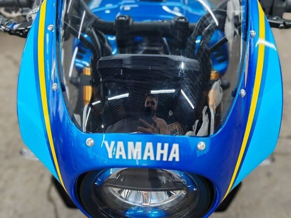 2021 Yamaha XSR900, синий, 1160000 рублей - вид 8