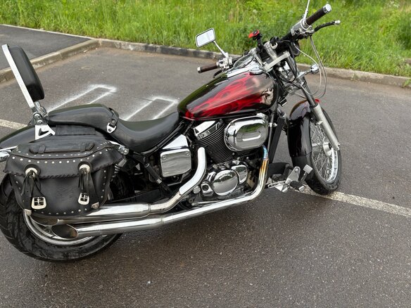 2002 Honda VT 750, чёрный, 444000 рублей - вид 8