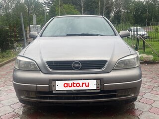 2002 Opel Astra G, серебристый, 345000 рублей, вид 3