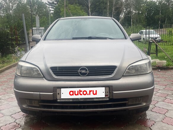 2002 Opel Astra G, серебристый, 345000 рублей - вид 2