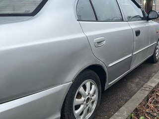 2003 Hyundai Accent II, серебристый, 210000 рублей, вид 2