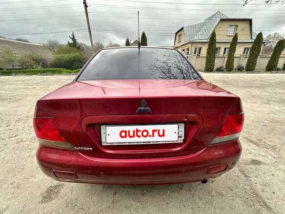 2006 Mitsubishi Lancer IX Рестайлинг, красный, 500000 рублей - вид 4