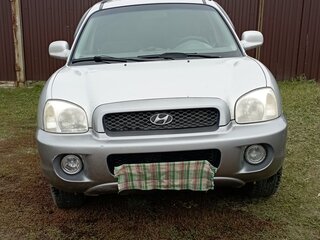 2003 Hyundai Santa Fe I, серый, 495000 рублей, вид 2