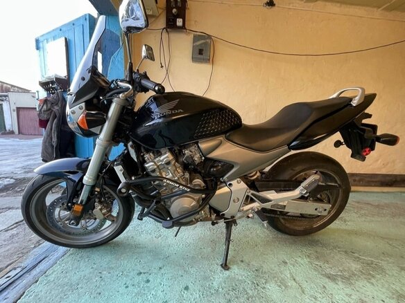 2006 Honda CB 600F Hornet, чёрный, 410000 рублей - вид 5